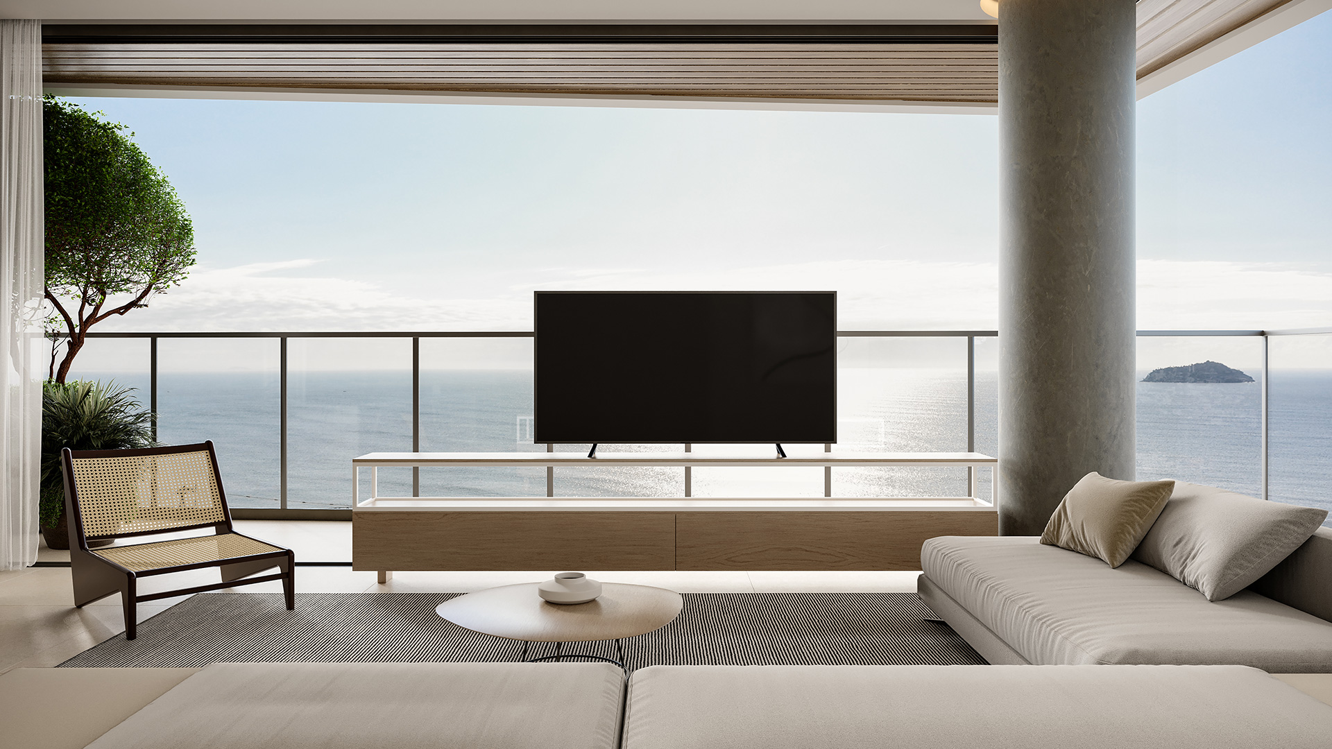 Ambiente de estar do empreendimento